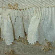 Load image into Gallery viewer, Muslin Trim with Antique Pinked Edge