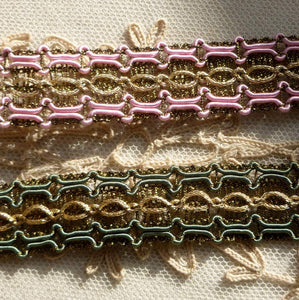 French Gold Metal and Cord Trim