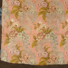 Load image into Gallery viewer, Belle Époque French Silk and Silver Metal Threads  Floral Brocade Yardage