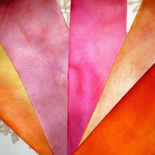 Load image into Gallery viewer, Art Dyed Silk Satin For Flowers