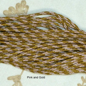 Antique French Cords with Gold and Silver Metals