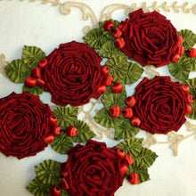 Load image into Gallery viewer, Silk Roses with Vintage Buds