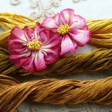 Load image into Gallery viewer, Vintage Silk Buttonhole Twist Forty Yard Hanks
