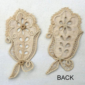 Cord and Needle Lace Appliqués