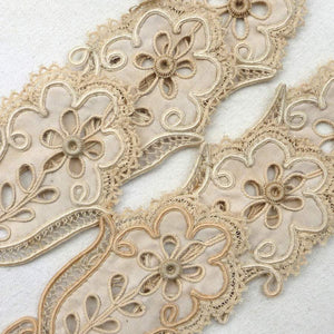 Cord and Needle Lace Antique Appliques