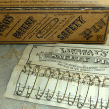 Load image into Gallery viewer, Victorian Heavy Steel Safety Pins