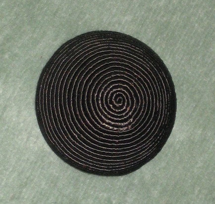 Domed Lucite Based Vintage Button
