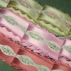 Vintage French Ribbon 1 1/4th inch width