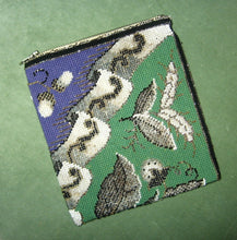 Load image into Gallery viewer, Victorian Glass and Steel Beaded Purse