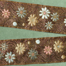 Load image into Gallery viewer, Vintage French Brocade Ribbon Art Nouveau Designs