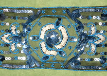 Load image into Gallery viewer, Antique beaded applique 