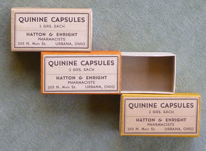 Vintage Quinine Box