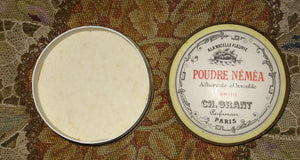 Antique 19th Century Paris Flea Market Powder Box