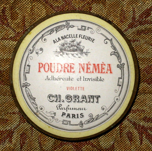 Antique 19th Century Paris Flea Market Powder Box