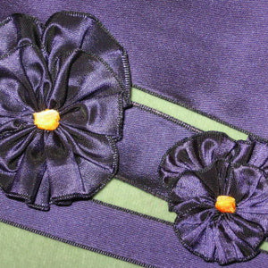 French Wired Ribbon Violet/Plum