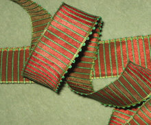Load image into Gallery viewer, French Picot Wired Ribbed Ribbon