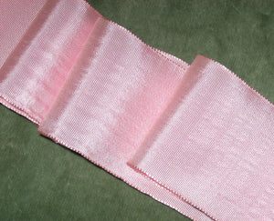 Circa 1950 French Rose Pink Ribbon