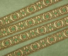 Load image into Gallery viewer, Antique Gold Metal Trim with Fine Details